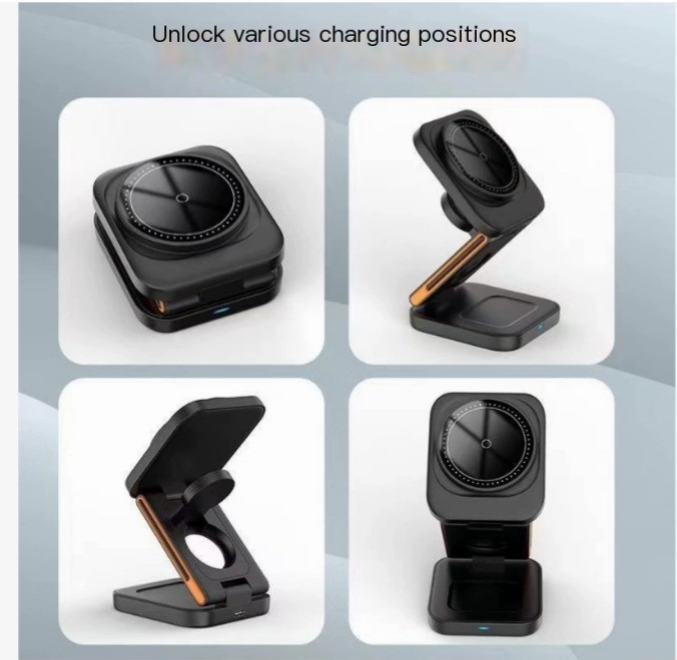 3-in-1 Folding Wireless Charger